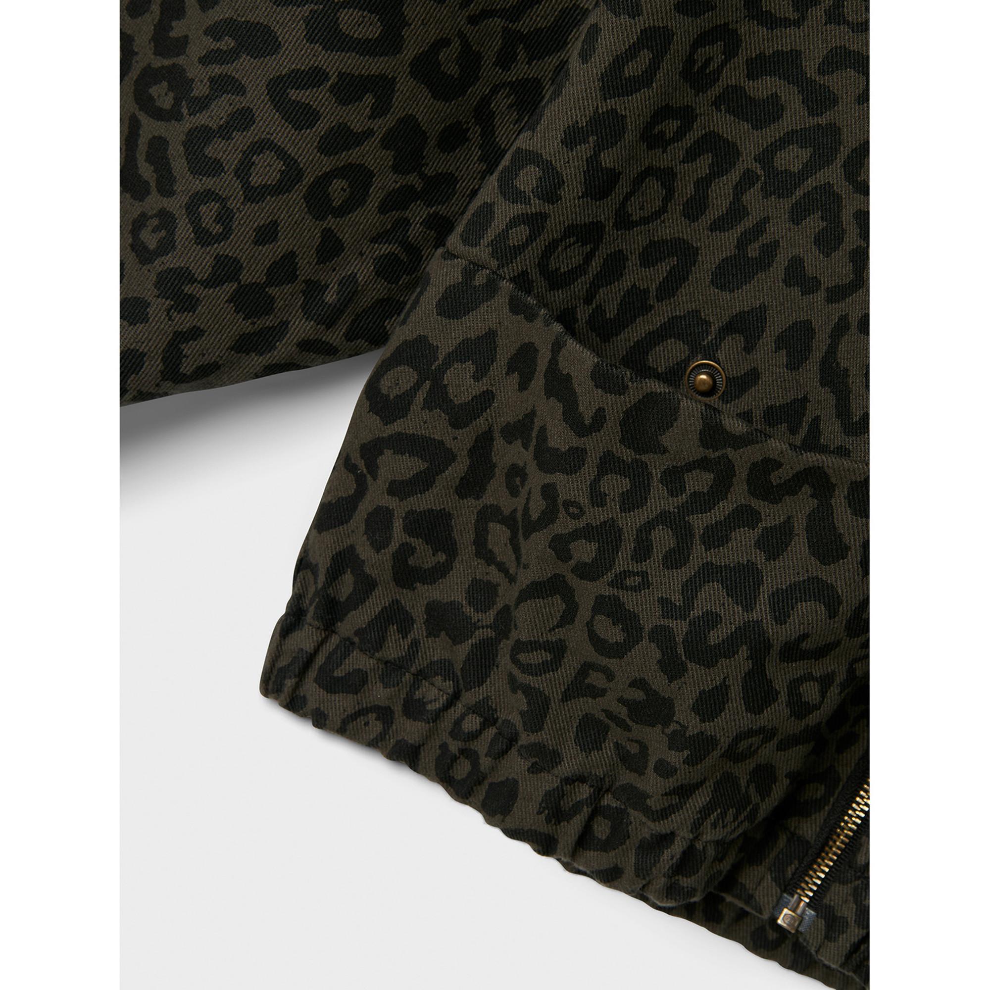 Name It Giacca Twill Stampa Leopardata  