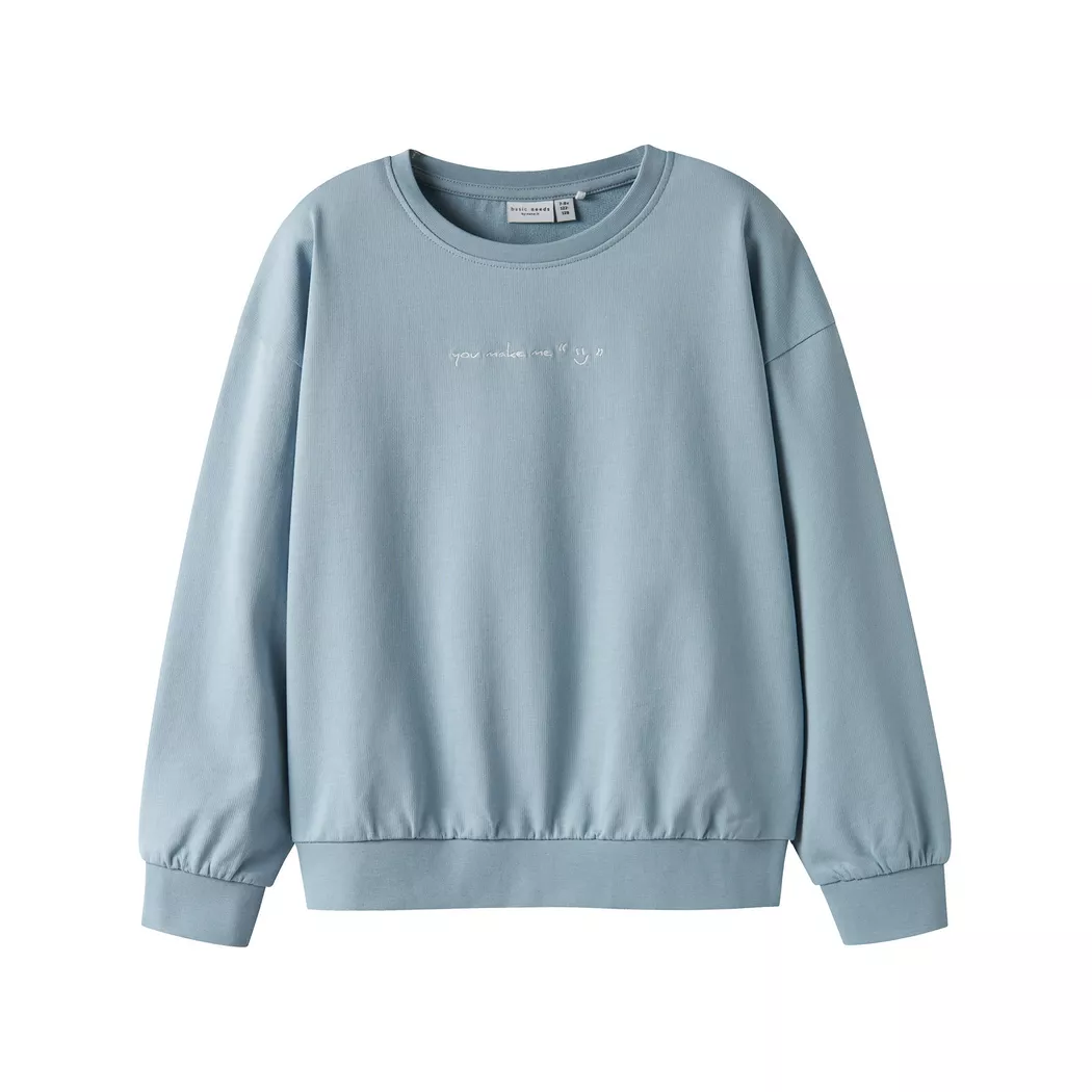 Name It - Sweatshirt, 134-140, Hellblau