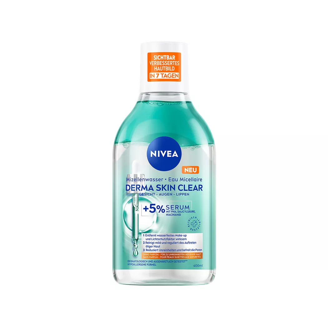 Nivea Derma Skin Clear Mizellenwasser (400ml)