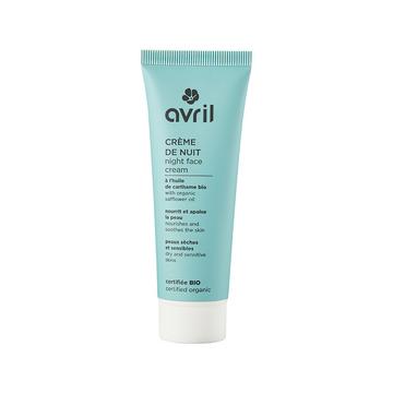 Nachtcreme für trockene und empfindliche Haut - biozertifiziert