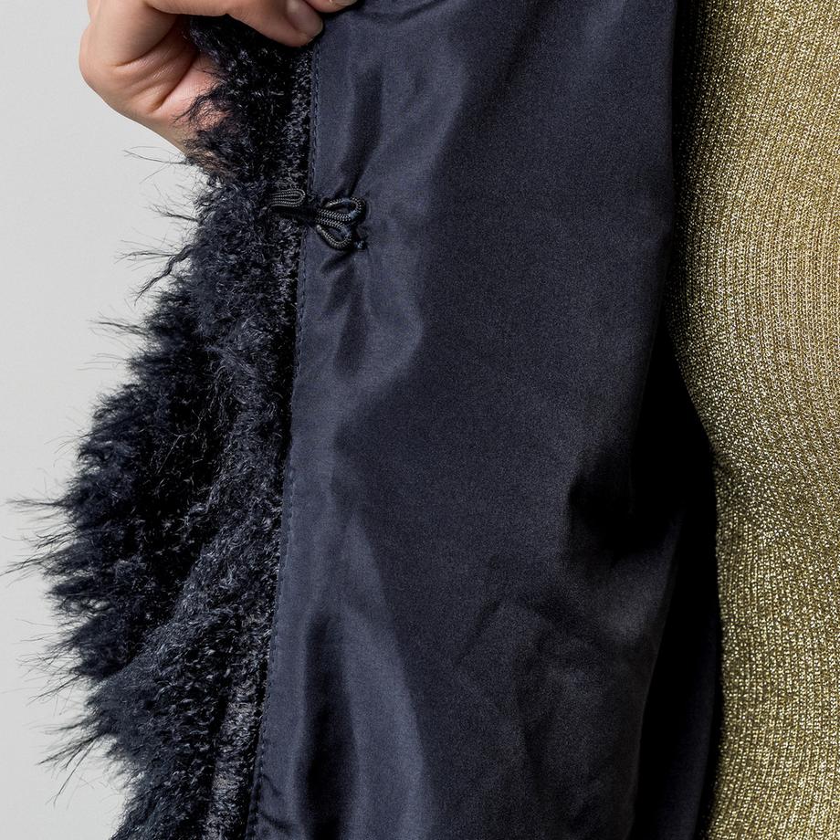 Manor Woman Veste en fausse fourrure  