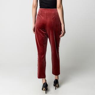 Manor Woman Samt Regular Fit Hose  