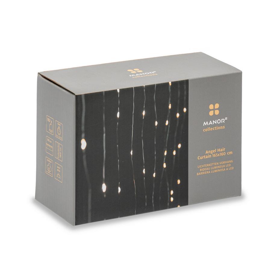 Manor Guirlande lumineuse Angel Hair Curtain 