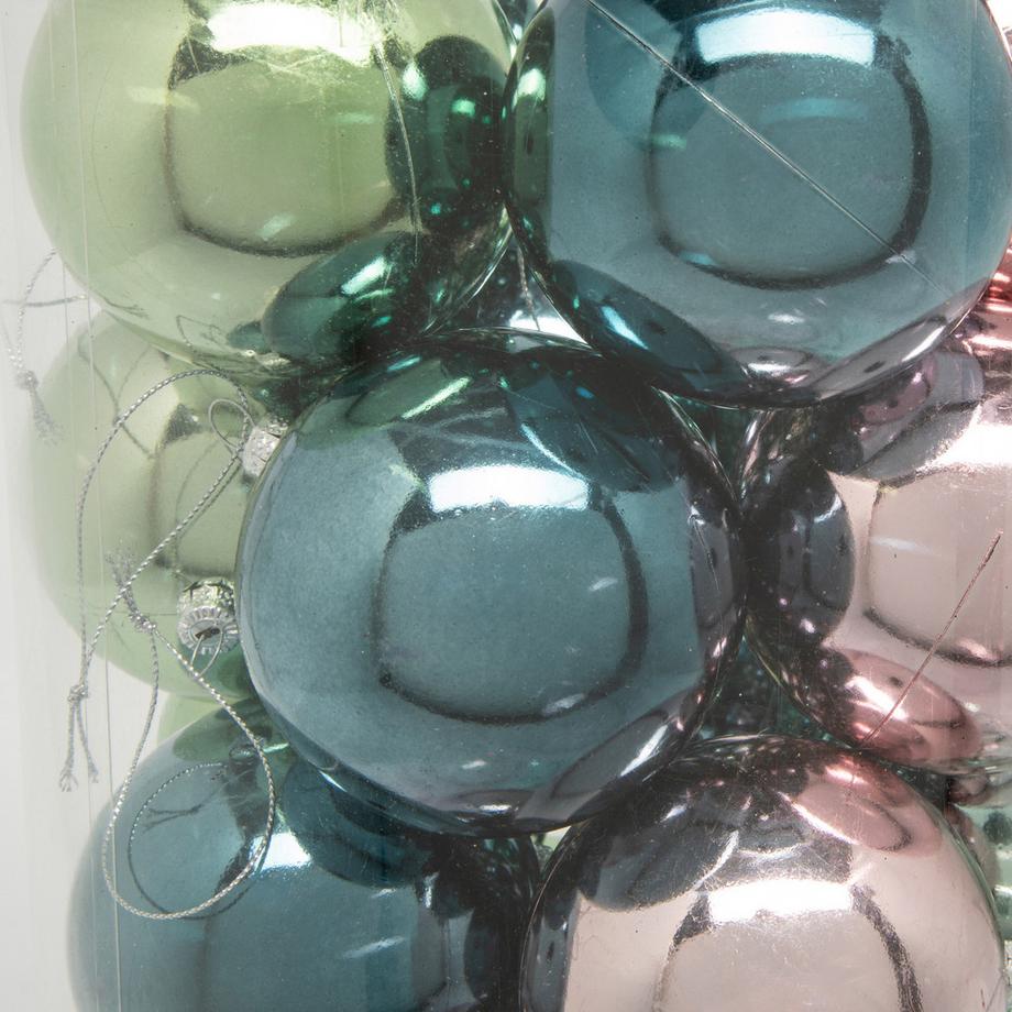 Manor Weihnachtskugel Set Pallina Mix 