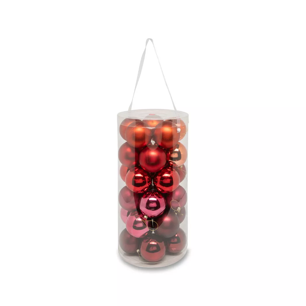 Manor - Weihnachtskugel Set, 8 cm durchm., Multicolor 3