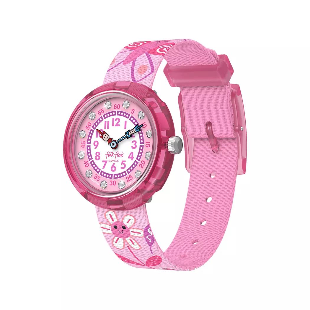 Flik Flak Happy Meadow Analog Watch Pink 32mm