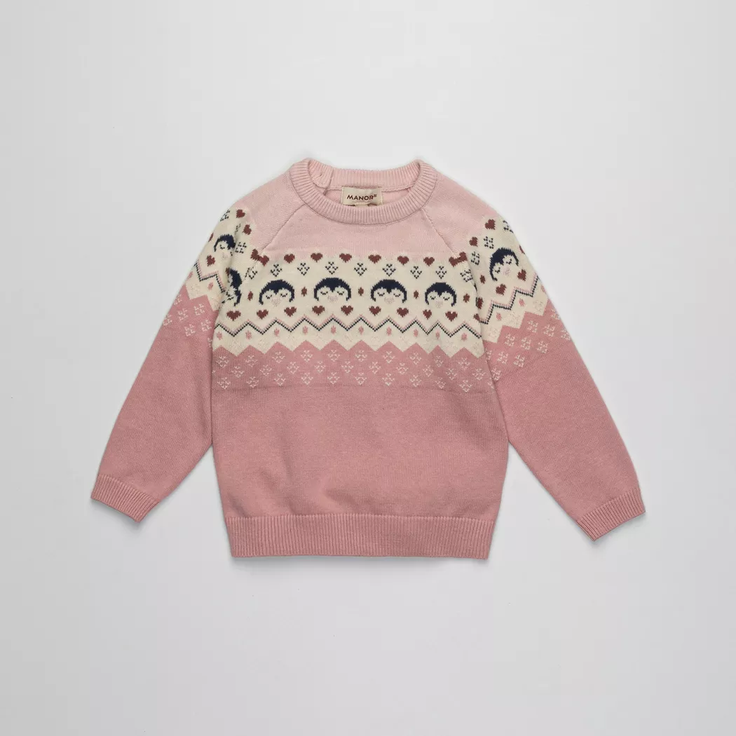 Manor Baby - Pullover, 74, Rosa
