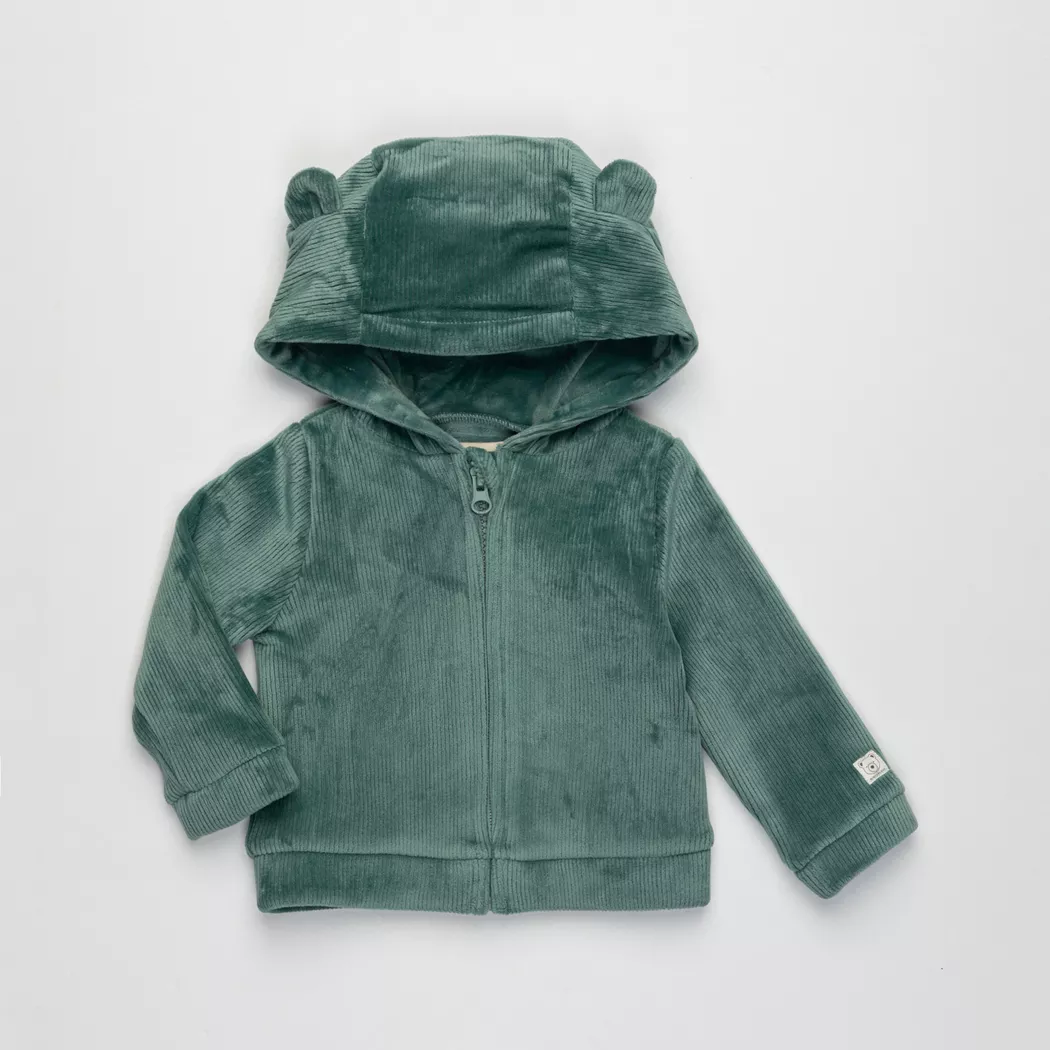 Manor Baby - Jacke, rip velour jacke, 80, Blau