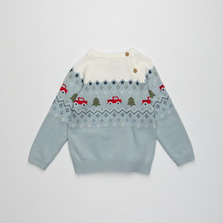 Manor Baby norweger auto Maglione 