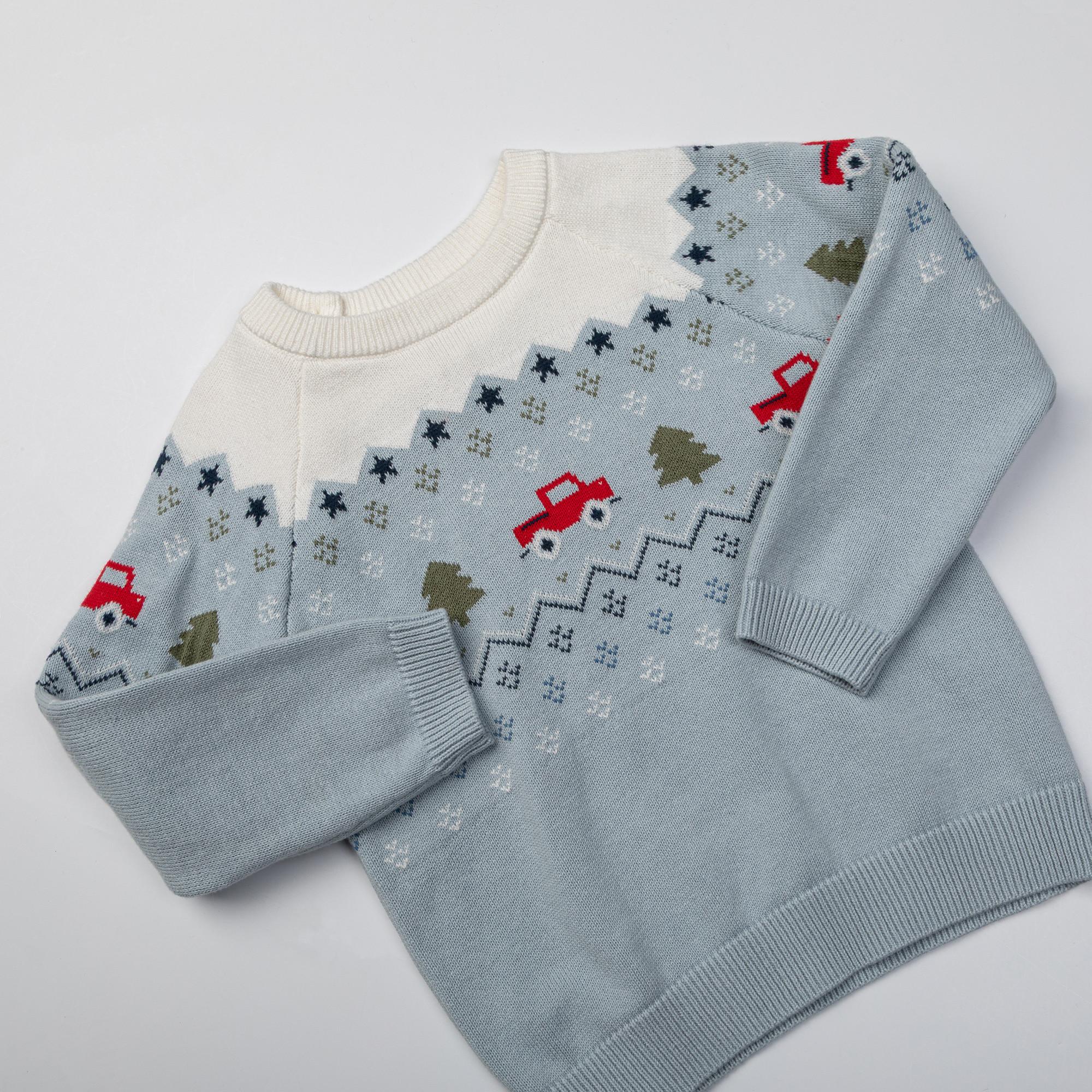 Manor Baby norweger auto Maglione 