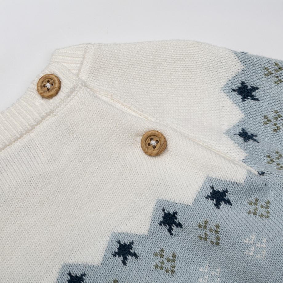 Manor Baby norweger auto Maglione 