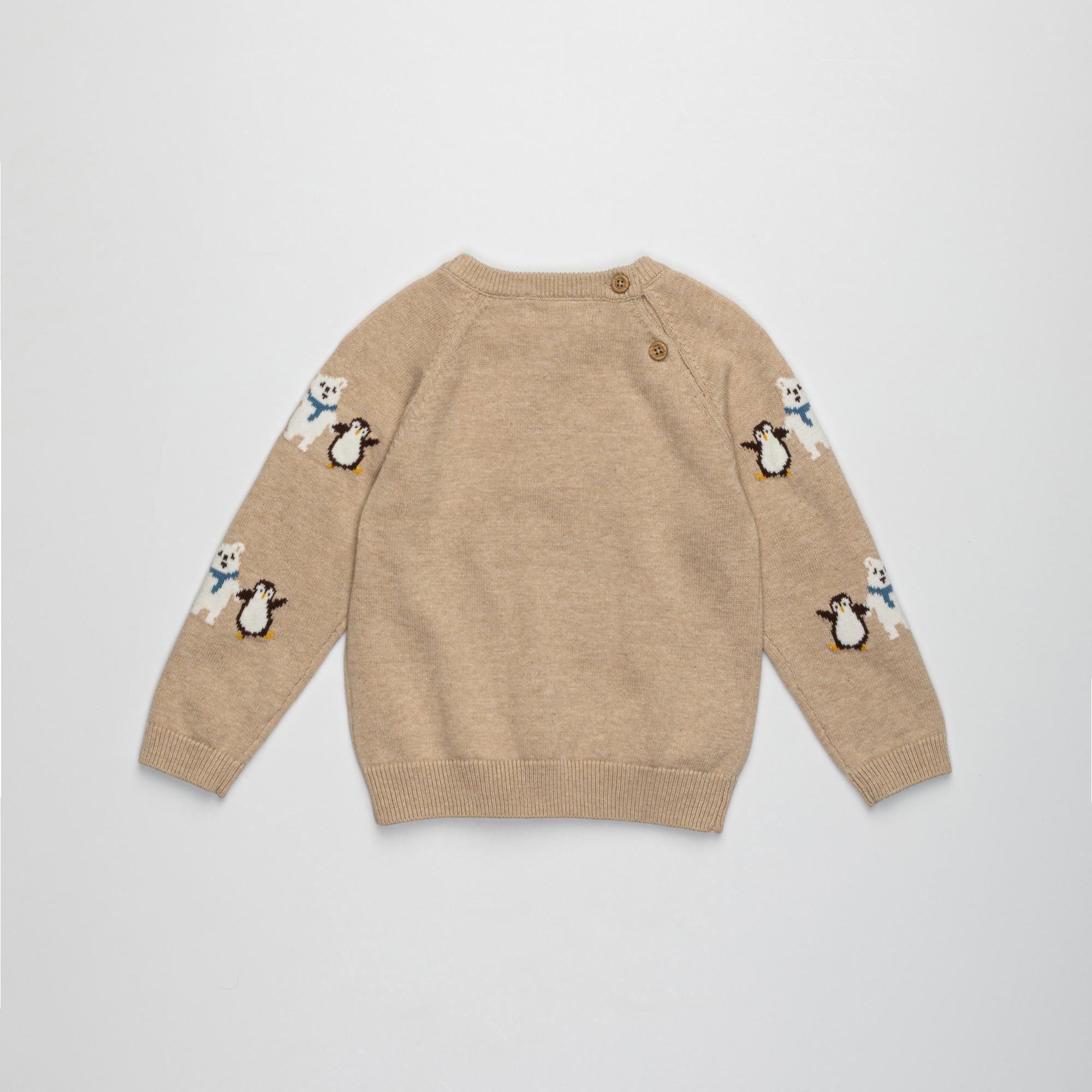 Manor Baby jaquard tier Pullover 