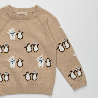 Manor Baby jaquard tier Pullover 