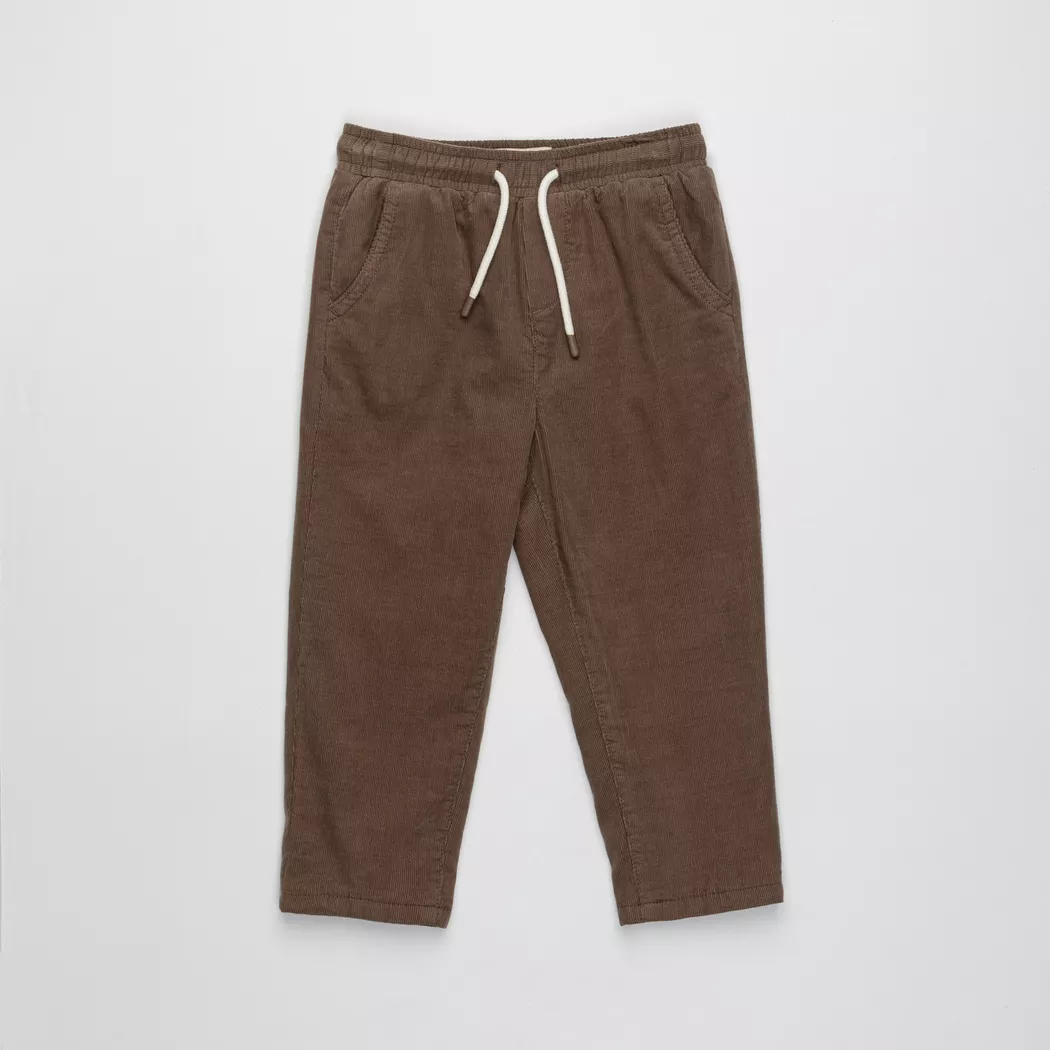 Manor Baby - Thermohose, Regular Fit, cordhose gefüttert, 80, Braun