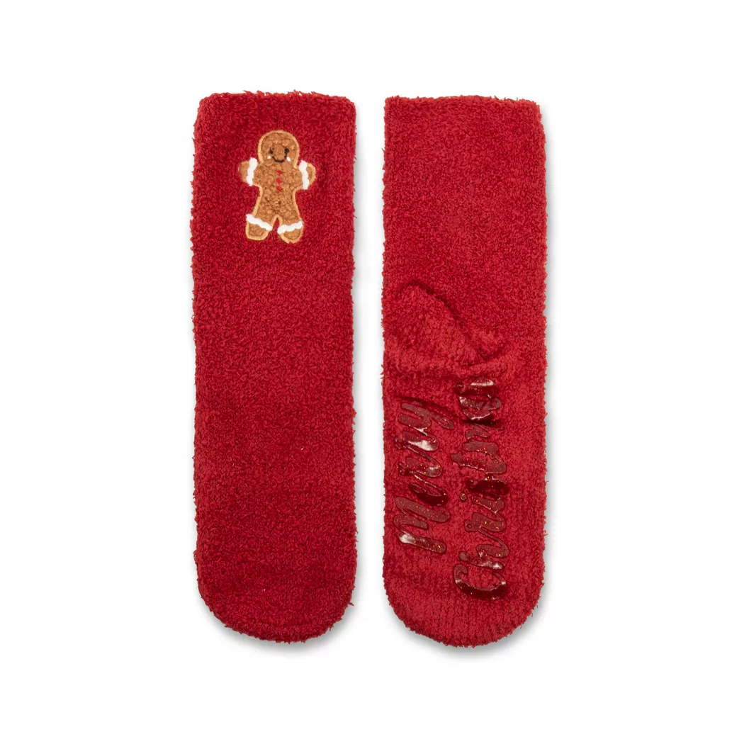 Manor Kids - Weihnachtssocken, Geschenkbox Socken X-mas, 31-35, Rot