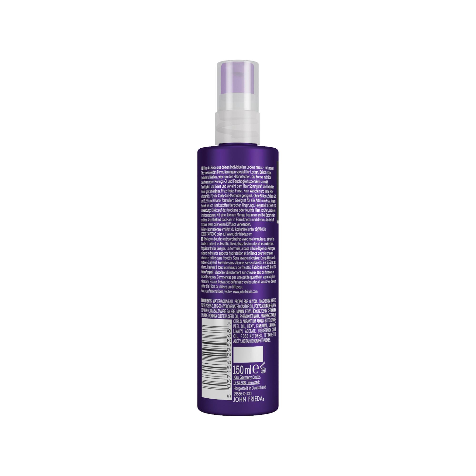 JOHN FRIEDA  Frizz Ease Spray Revitalisant Ondulations Boucles Couture  