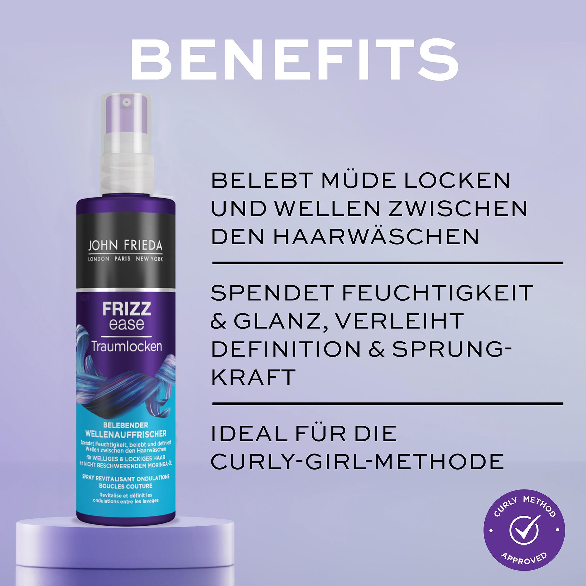 JOHN FRIEDA  Frizz Ease Spray Revitalisant Ondulations Boucles Couture  