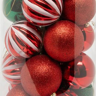 Manor Weihnachtskugel Set Pallina Mix 