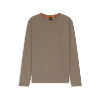 BOSS ORANGE Tempesto Waffel Regular Fit Langarm T-Shirt  