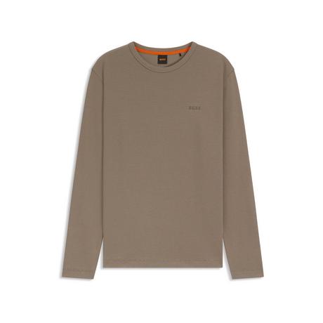 BOSS ORANGE Tempesto Waffel Regular Fit Langarm T-Shirt  