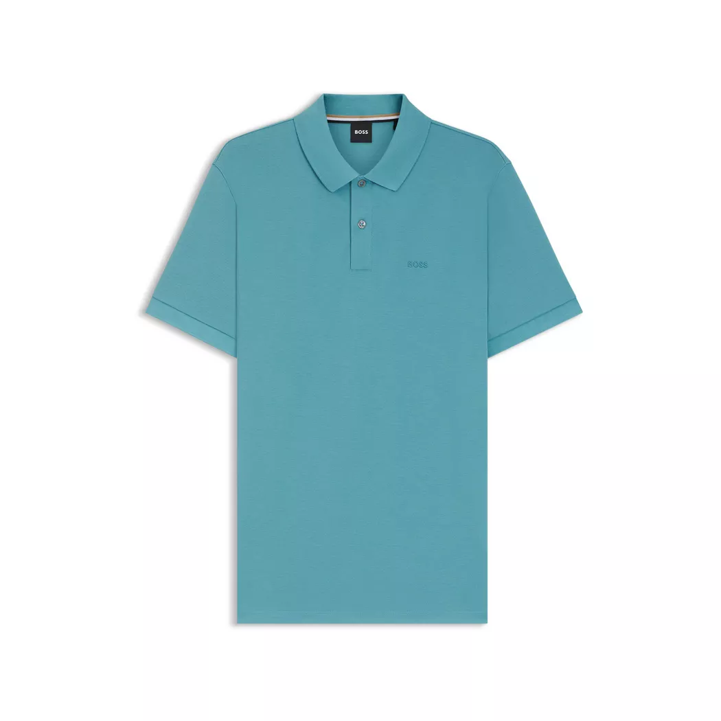 Boss Polo à Manches Courtes Pallas 10241531 Light / Pastel Blue S Homme
