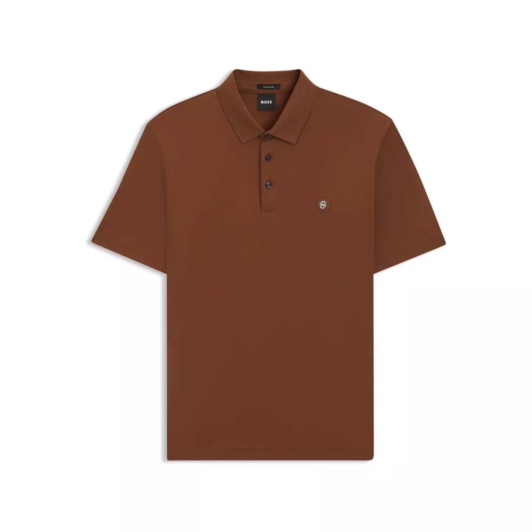 Boss BLACK - Polo Shirt, für Herren, Braun, Größe L