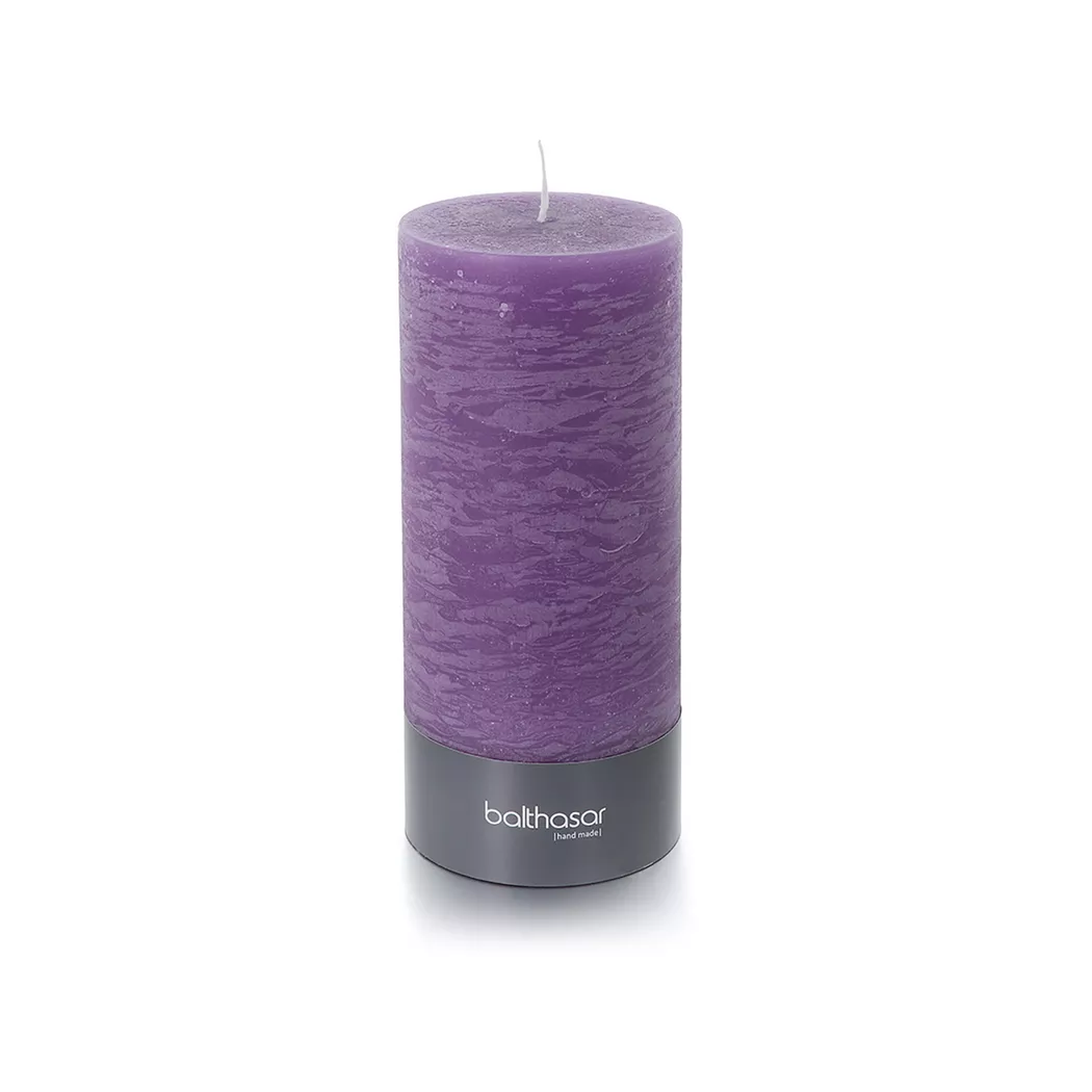 Balthasar Zylinderkerze Lilac 90x200mm