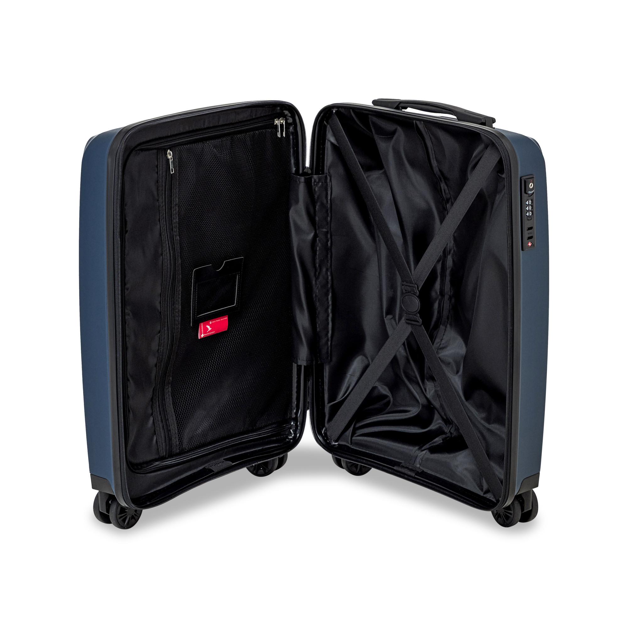 PACK EASY 55 CM, Hartschalenkoffer, Spinner NILO 