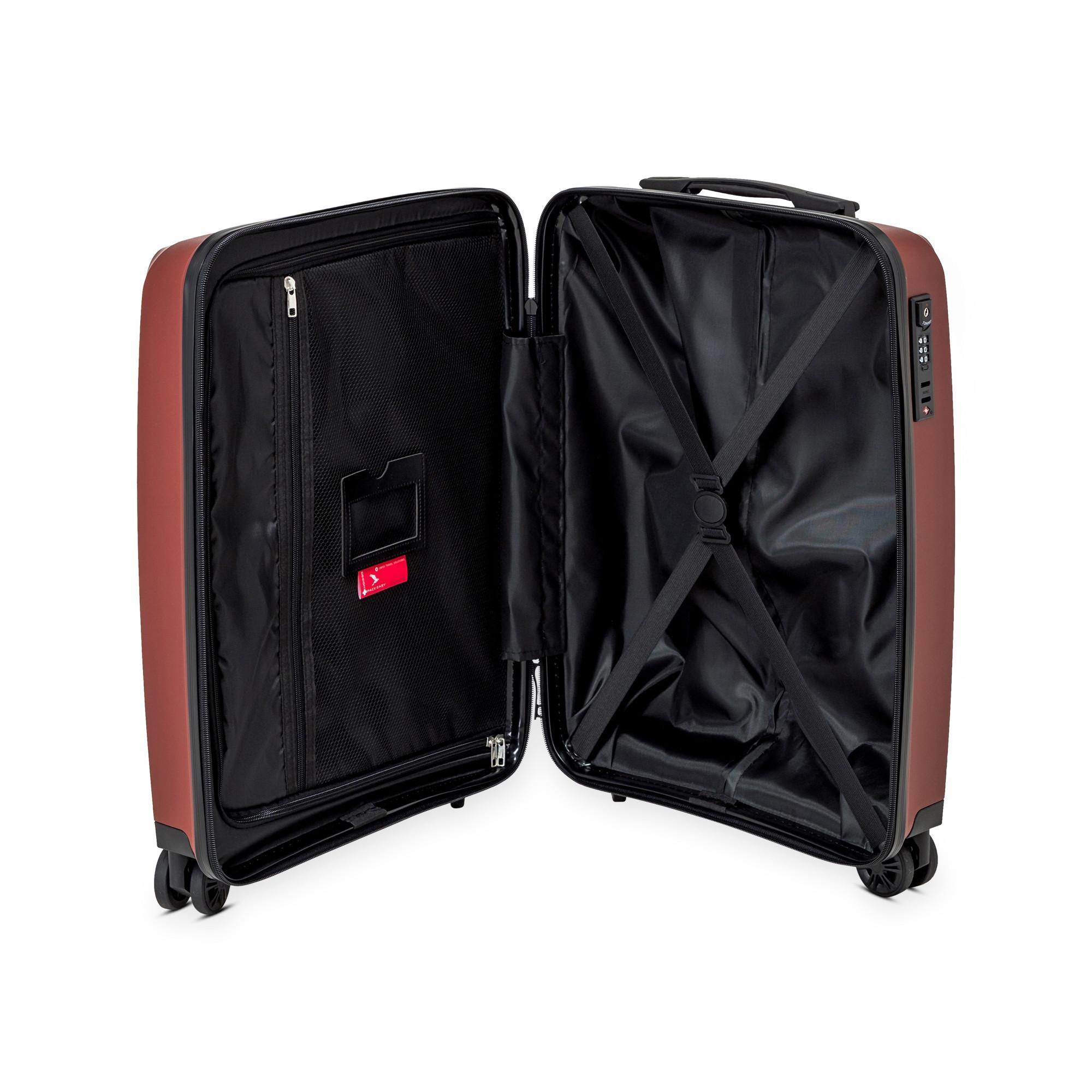 PACK EASY 55 CM, Hartschalenkoffer, Spinner NILO 