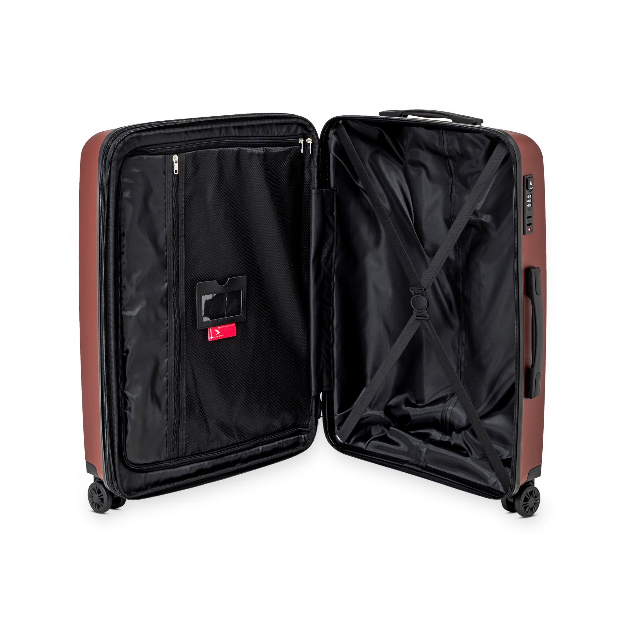 PACK EASY 64 CM, Hartschalenkoffer, Spinner NILO 