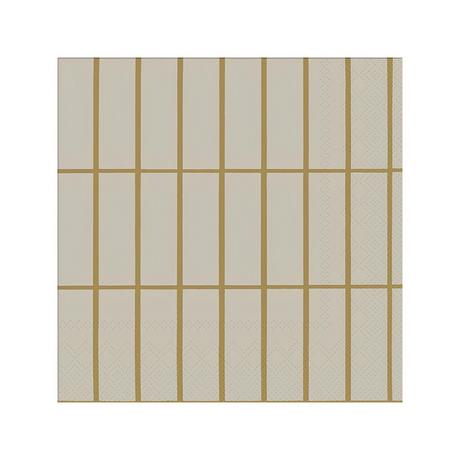 Marimekko Tovaglioli di carta, 20 pezzi Tiiliskivi 