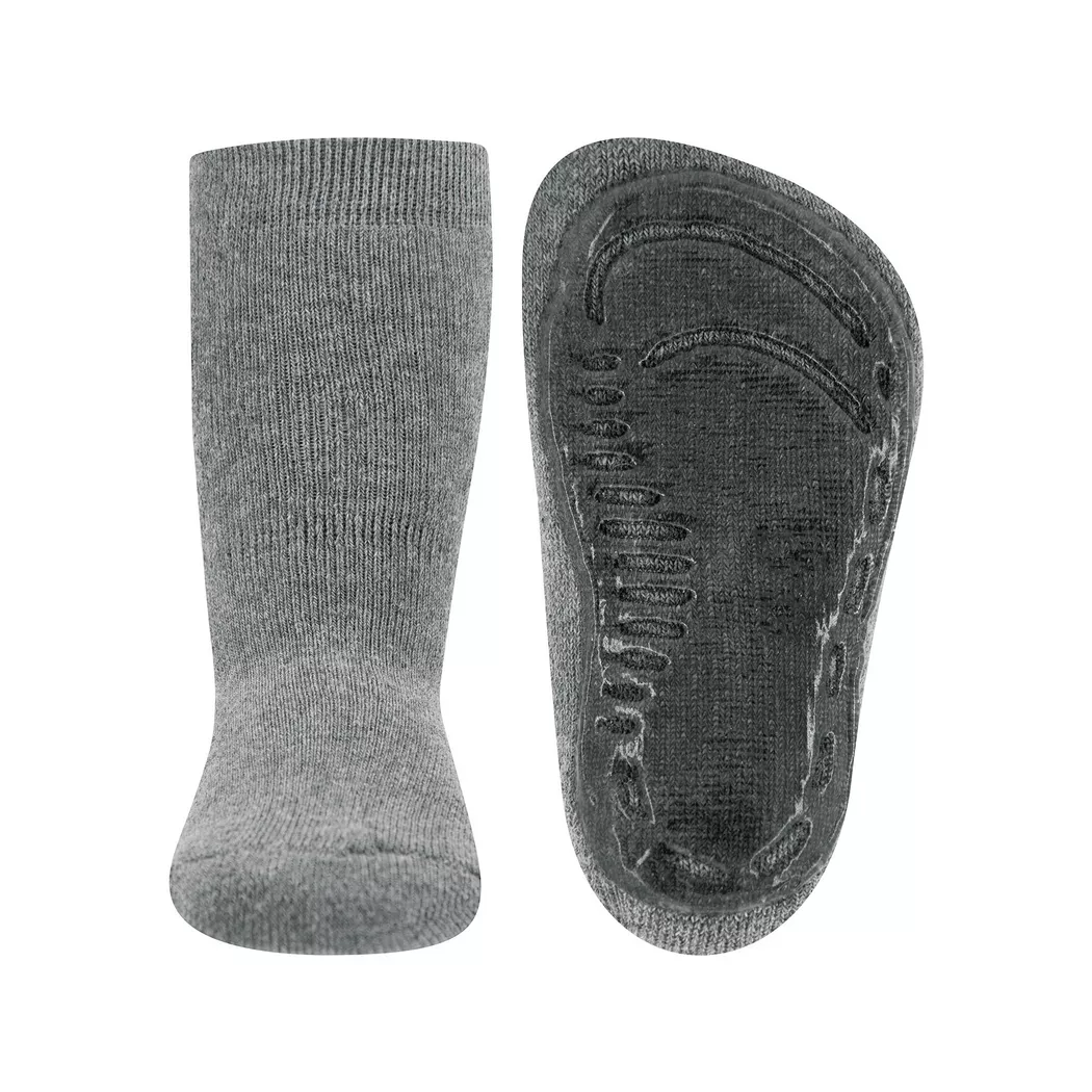 ewers - Abs- Socken, Softstep uni, 25/26, Grau