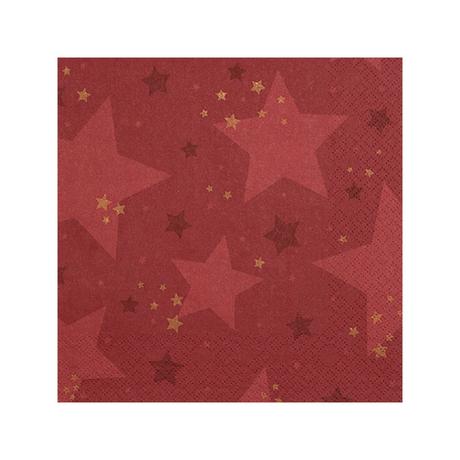 Home Fashion Papierservietten, 20 Stück Starshine 
