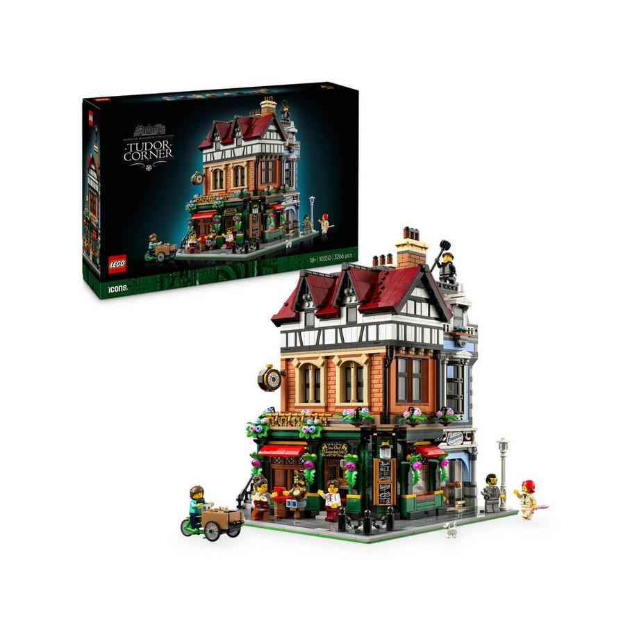 LEGO Eckhaus im Tudorstil