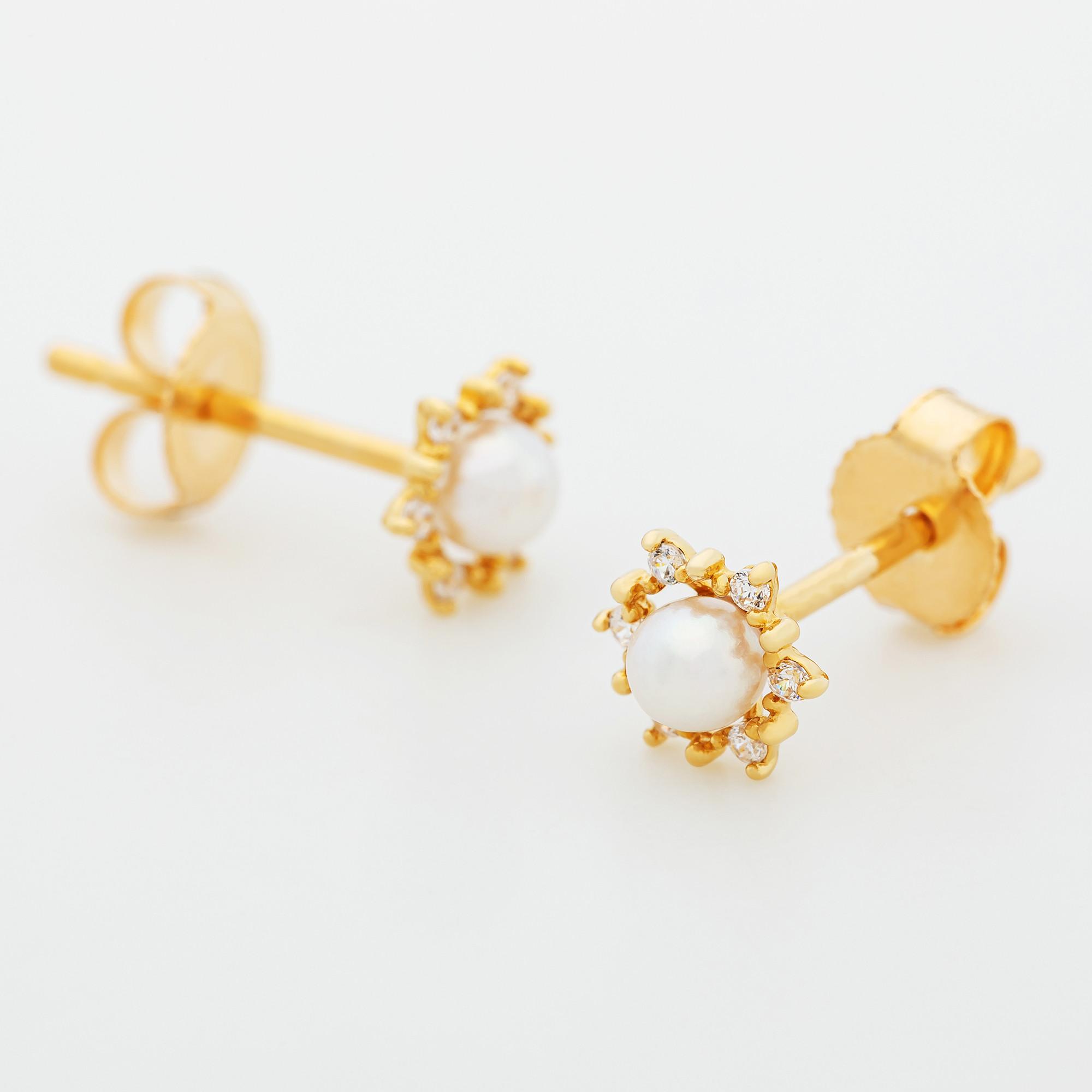 L' Atelier Gold 18 Karat by Manor  Ohrringe 