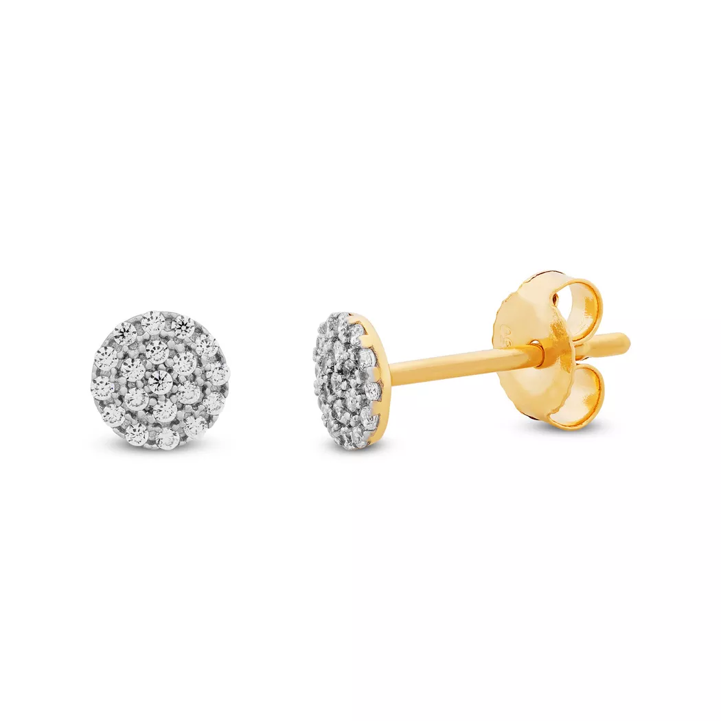 L' Atelier Gold 18 Karat by Manor - Ohrringe, One Size, Gelbgold 5