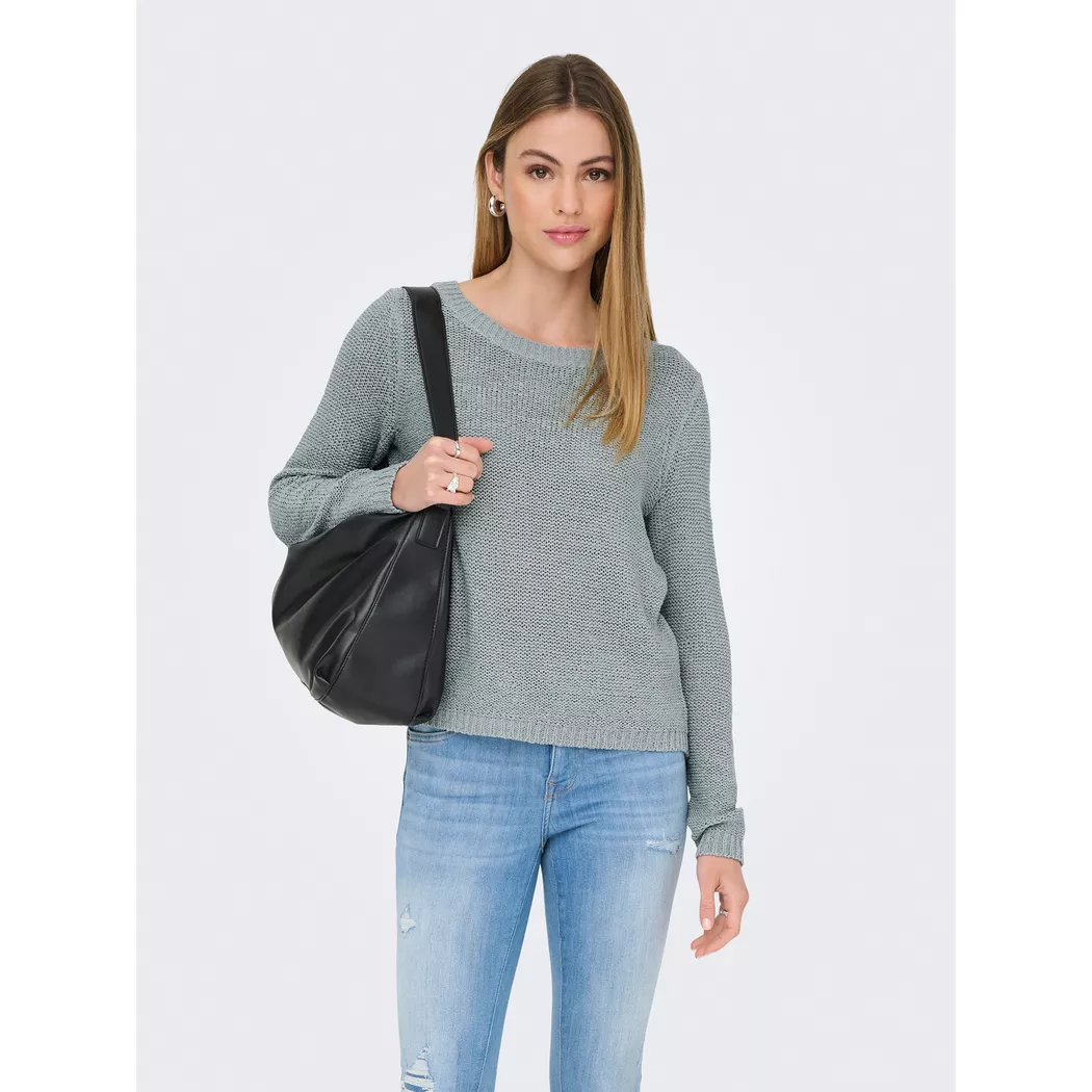 Only - Pullover, für Damen, Hellblau, Größe L