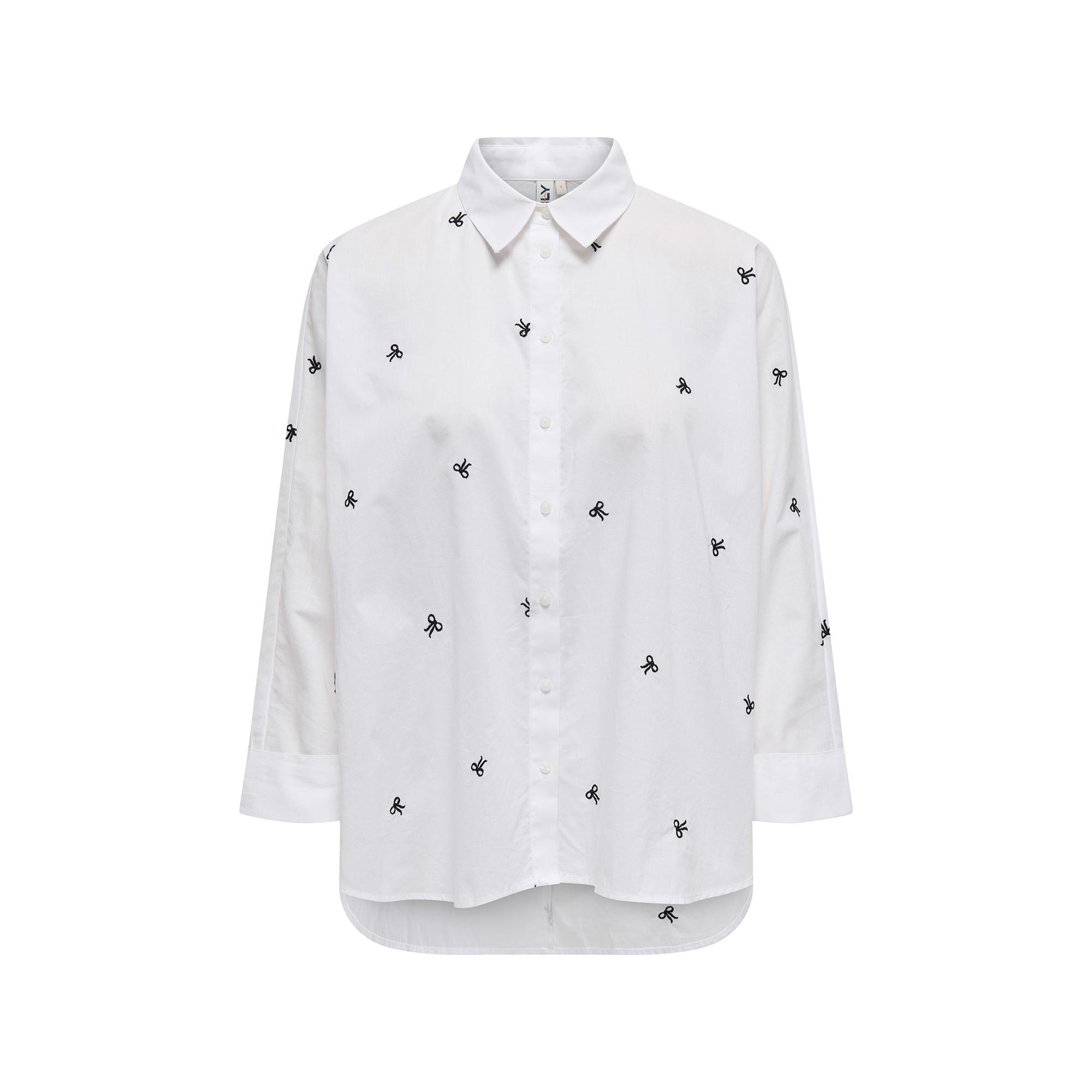 ONLY Bluse mit Schleifenprint  