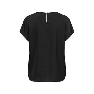 ONLY V-Ausschnitt Kurzarm Bluse  