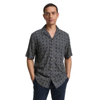 TOM TAILOR Kurzarmhemd Mosaikmuster  