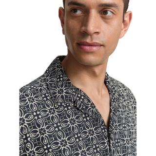 TOM TAILOR Kurzarmhemd Mosaikmuster  