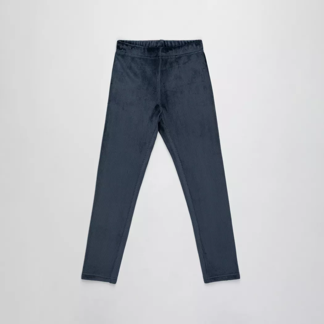 Manor Kids - Thermohose, Regular Fit, Thermo Legging Rip, 140, Marine