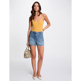 MORGAN Short in denim vita alta Slim Fit  