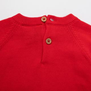 Manor Baby Weihnachts strick set Set: T-Shirt und Hose 