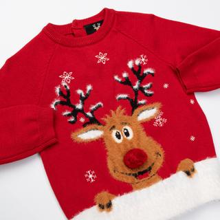 Manor Baby weihnachtspullover Rudolf Maglione 