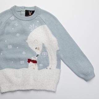 Manor Baby weihnachtspullover Eisbär Pullover 