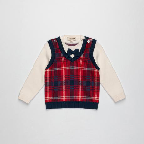 Manor Baby Pullover check Pullover 