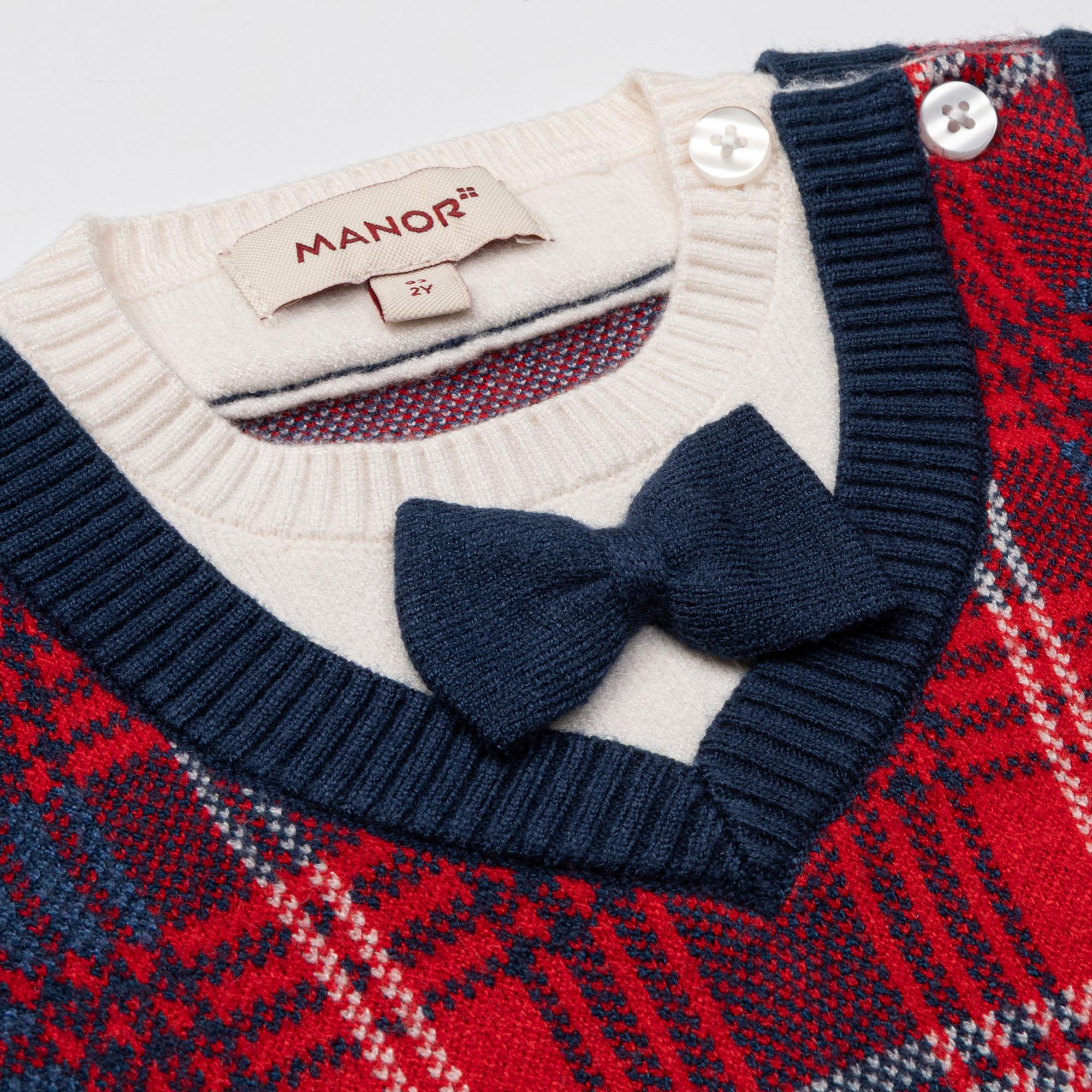 Manor Baby Pullover check Pullover 