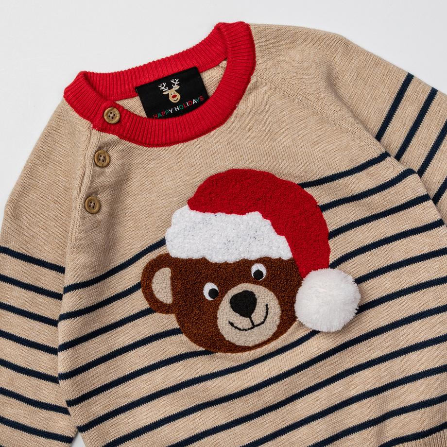 Manor Baby Pullover Santa Bär Maglione 