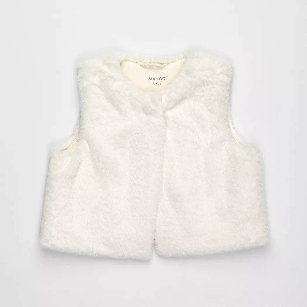 Manor Baby - Gilet, 92, Ecru